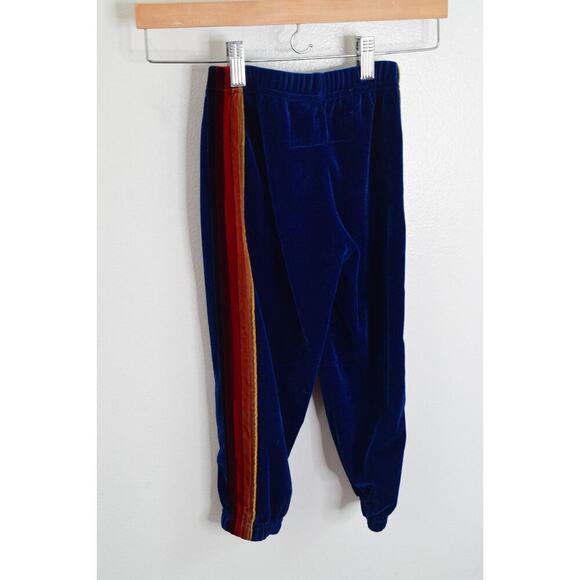 Aviator Nation Kids Joggers - Navy with Red and Orange Accents - Picture 1 of 4